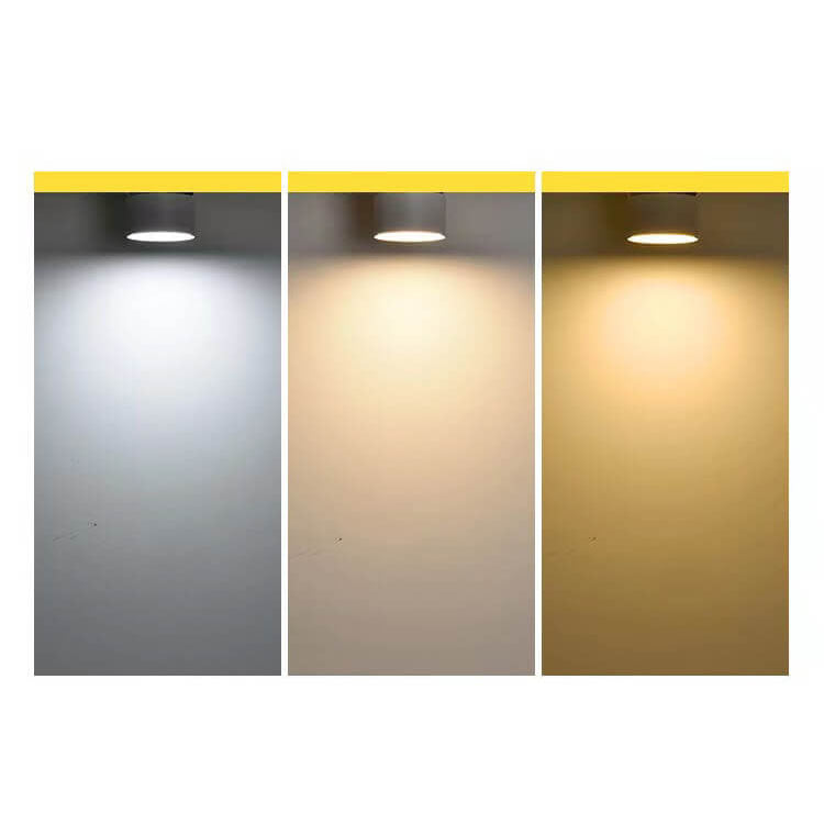 Modern Minimalist Round Aluminium Rotatable Folding LED Wall Sconce for Living Room & Bedroom