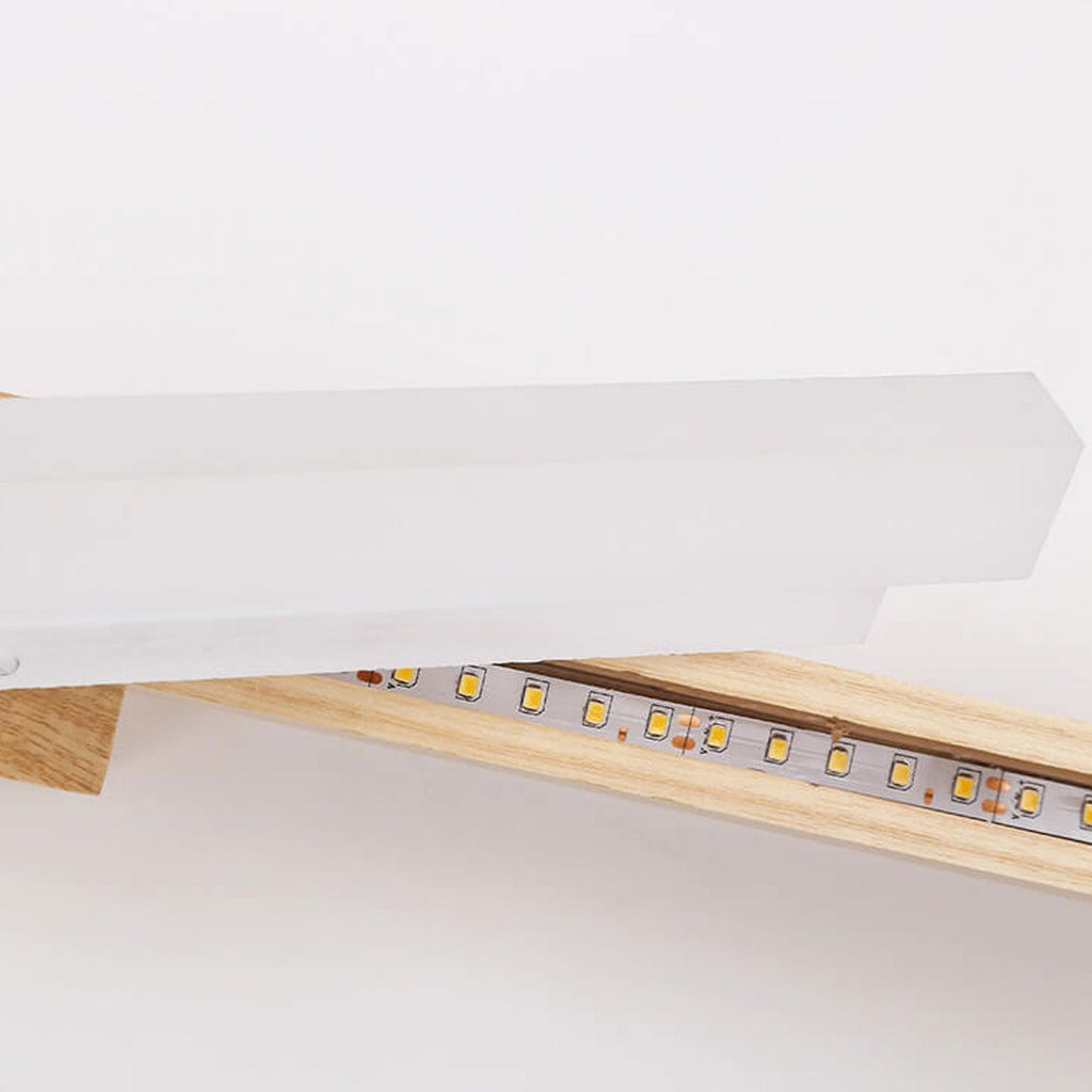 Nordic Minimalist LED Wall Sconce Light Strip - Modern Vanity Lamp for Bathroom & Home Decor