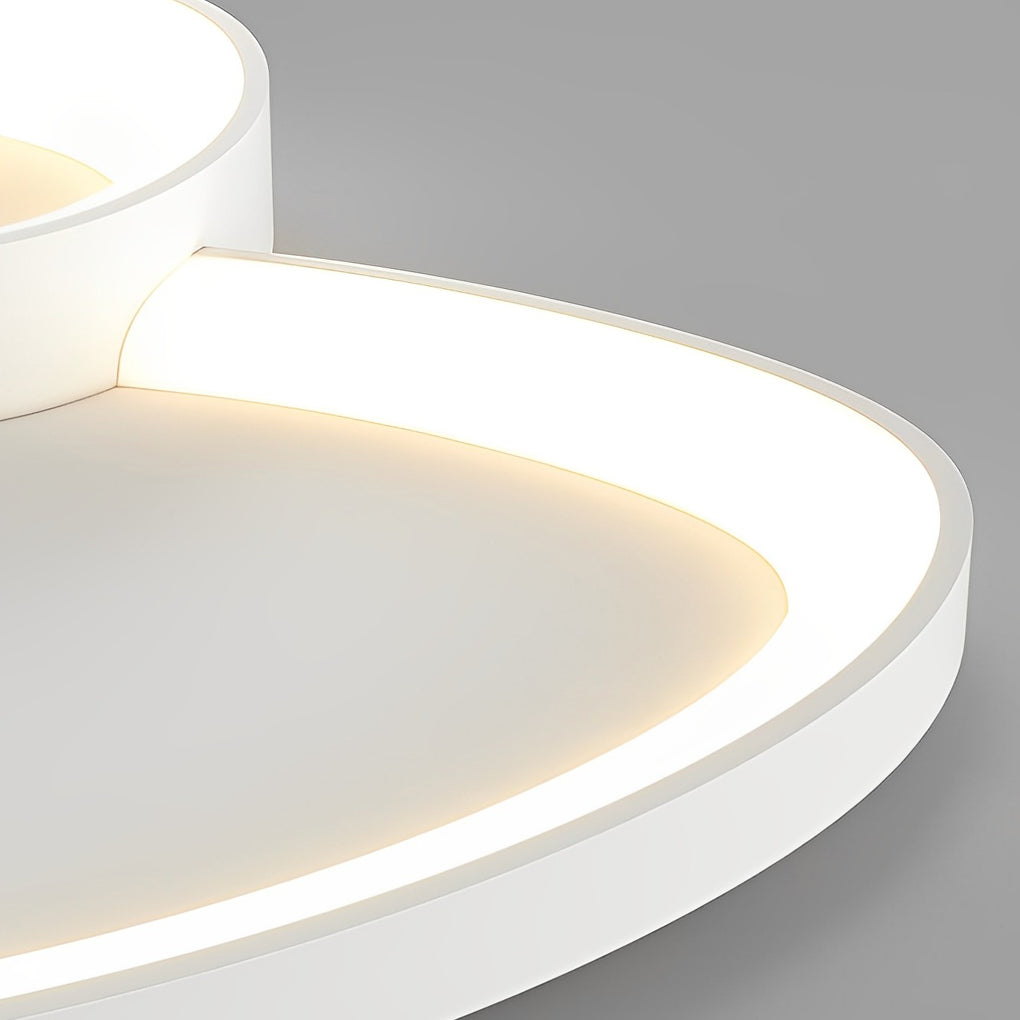 Geometric Line Three-Step Dimming LED Ceiling Light