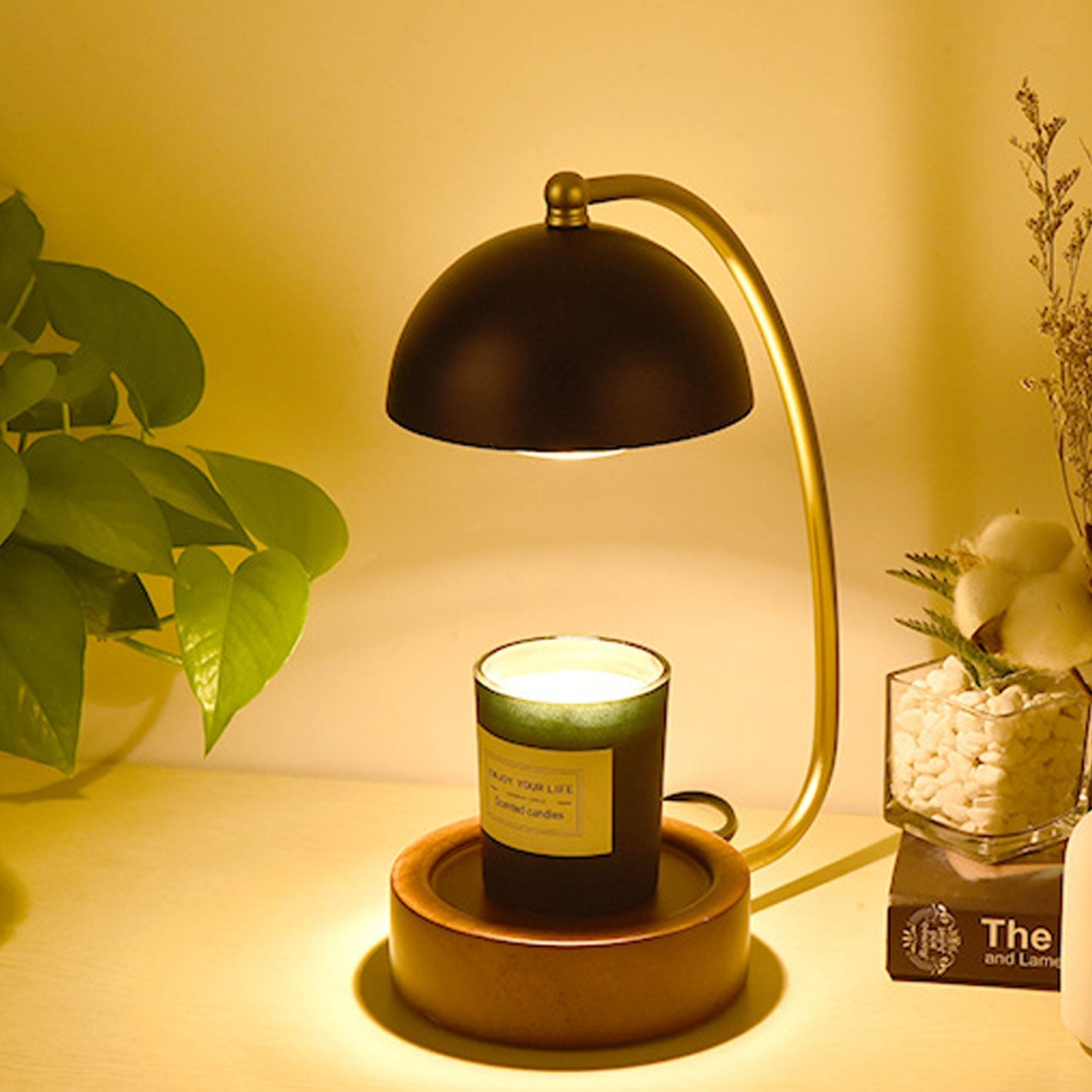 Japanese Creative Timing Dimming Melting Wax Table Lamp
