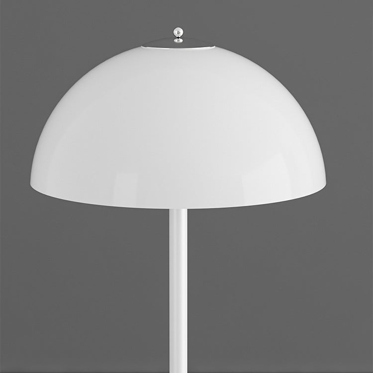 Modern Art Deco Half Circle Floor Lamp - Iron & Acrylic 1-Light for Living Room