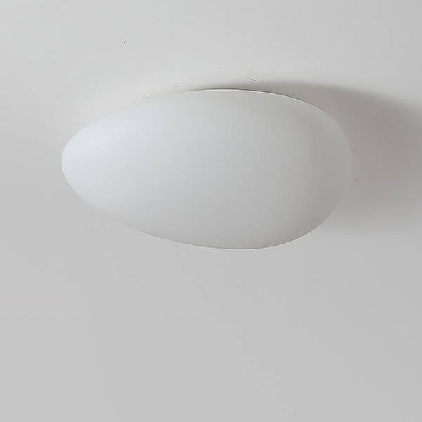 Nordic Minimalist Cobblestone LED Flush Mount Ceiling Light