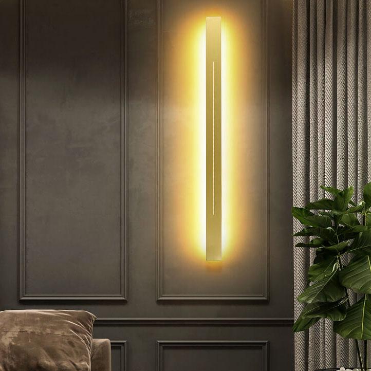 Minimalistic Elongated LED Acrylic Wall Light - Modern Mood Lighting