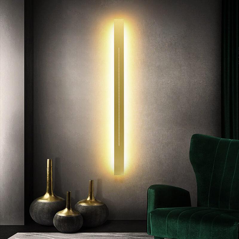 Minimalistic Elongated LED Acrylic Wall Light - Modern Mood Lighting