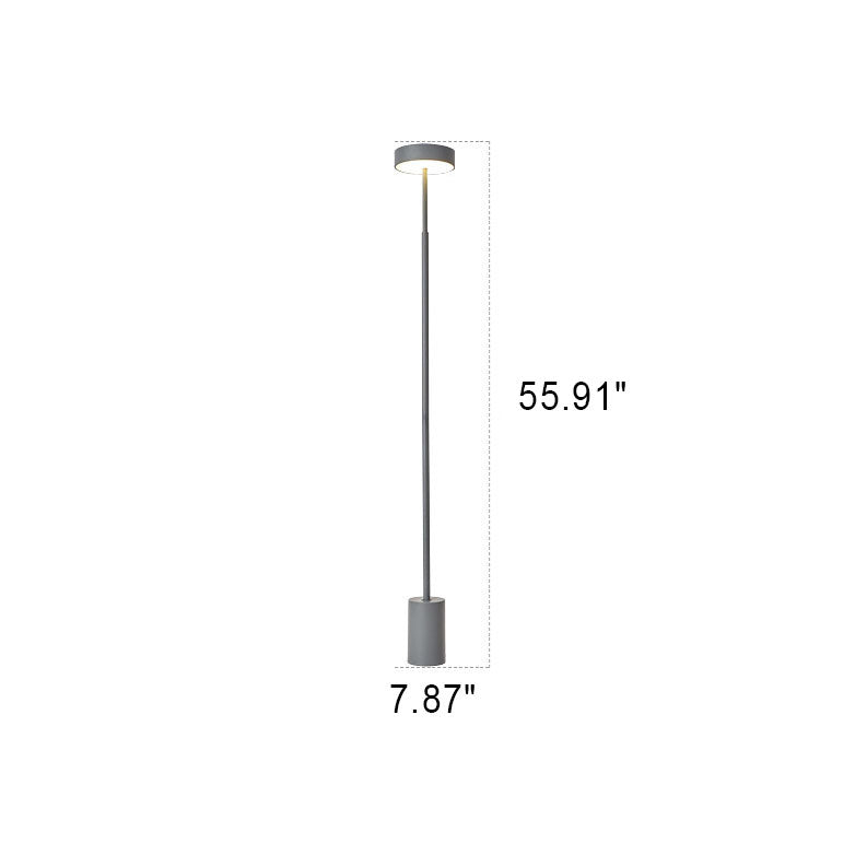 Nordic Minimalist Column LED Floor Lamp - Modern Design, Adjustable Brightness, Energy Efficient Lighting