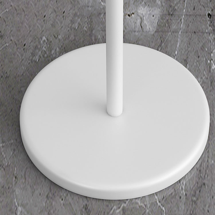 Modern Art Deco Half Circle Floor Lamp - Iron & Acrylic 1-Light for Living Room