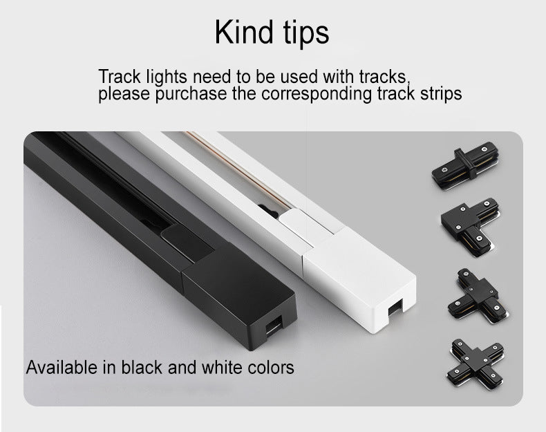 Modern Minimalist Adjustable Dimmable LED Track Lighting - 3/4/5 Light Spotlight Flush Mount for Living Room