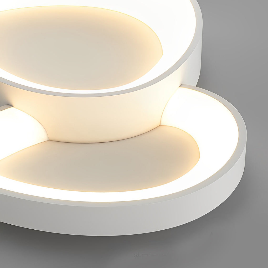 Geometric Line Three-Step Dimming LED Ceiling Light