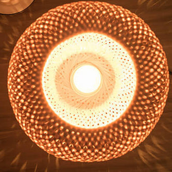 Traditional Chinese Moso Bamboo Wood Iron Weaving Oval Round 1-Light Table Lamp Bedroom Decor, Asian Style Bedside Lighting, Eco-Friendly Bamboo Lamp, Elegant Home Accent, Unique Lighting Design for Nightstand, Modern Chinese Decor, Artisanal Handmade Lam