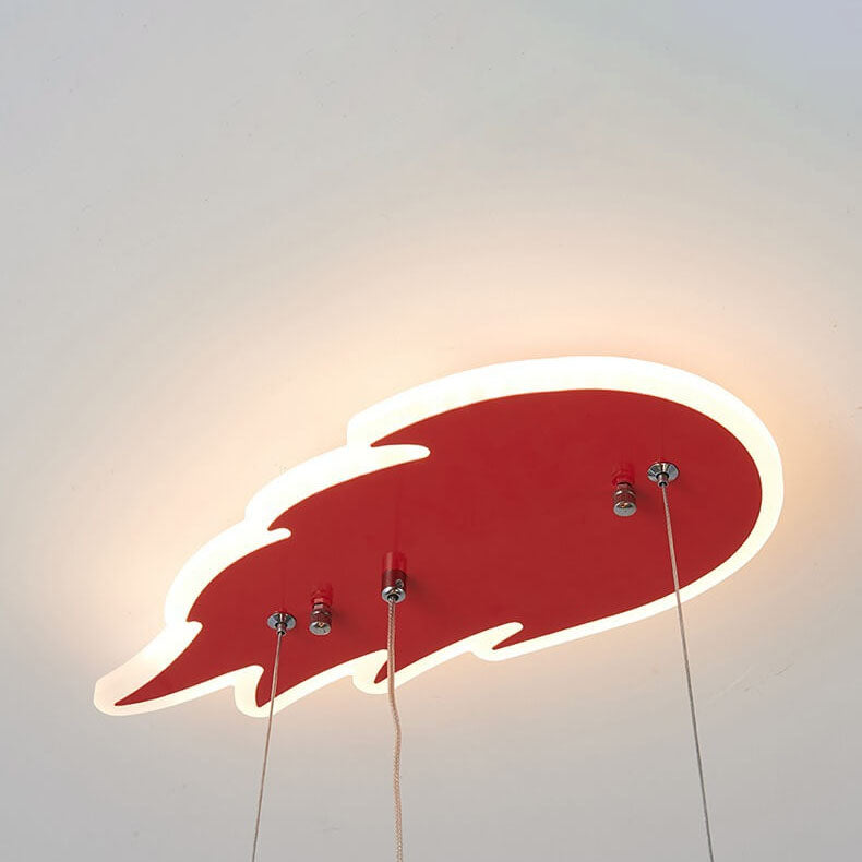 Modern Children's Racing Iron Acrylic LED Pendant Light - Kids Room Decor, Racing Car Pendant, Energy-Efficient Lighting, Adjustable Height, Playroom Illumination, Unique Ceiling Fixture, Creative Bedroom Lighting, Fun Kids Hanging Light, Colorful Nursery
