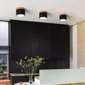 Scandinavian Macaroon LED Flush Mount Ceiling Light - Solid Color Design