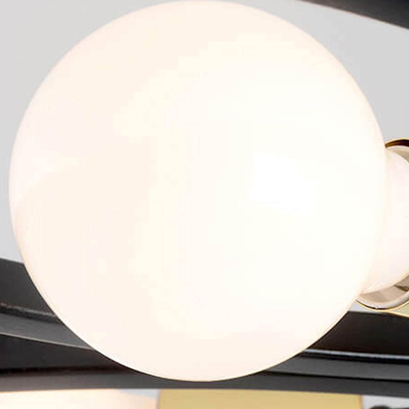 Nordic Luxury Wrought Iron Crystal Flush Mount Ceiling Light - 6/8 Light Design