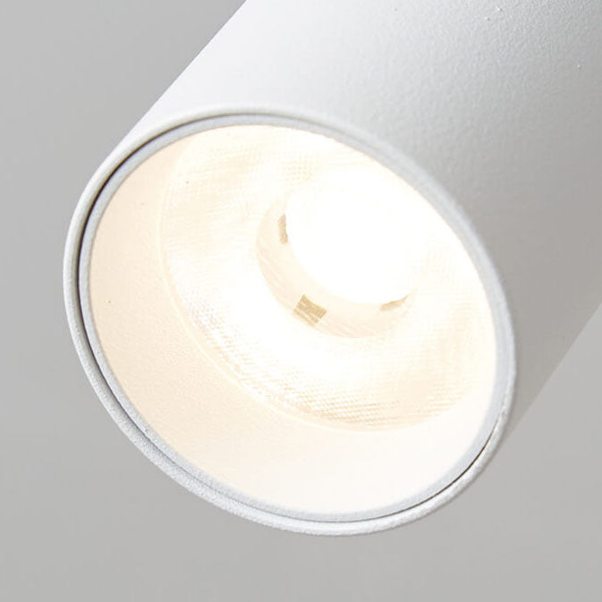 Modern Minimalist LED Spotlight Semi-Flush Mount Ceiling Light for Living Room