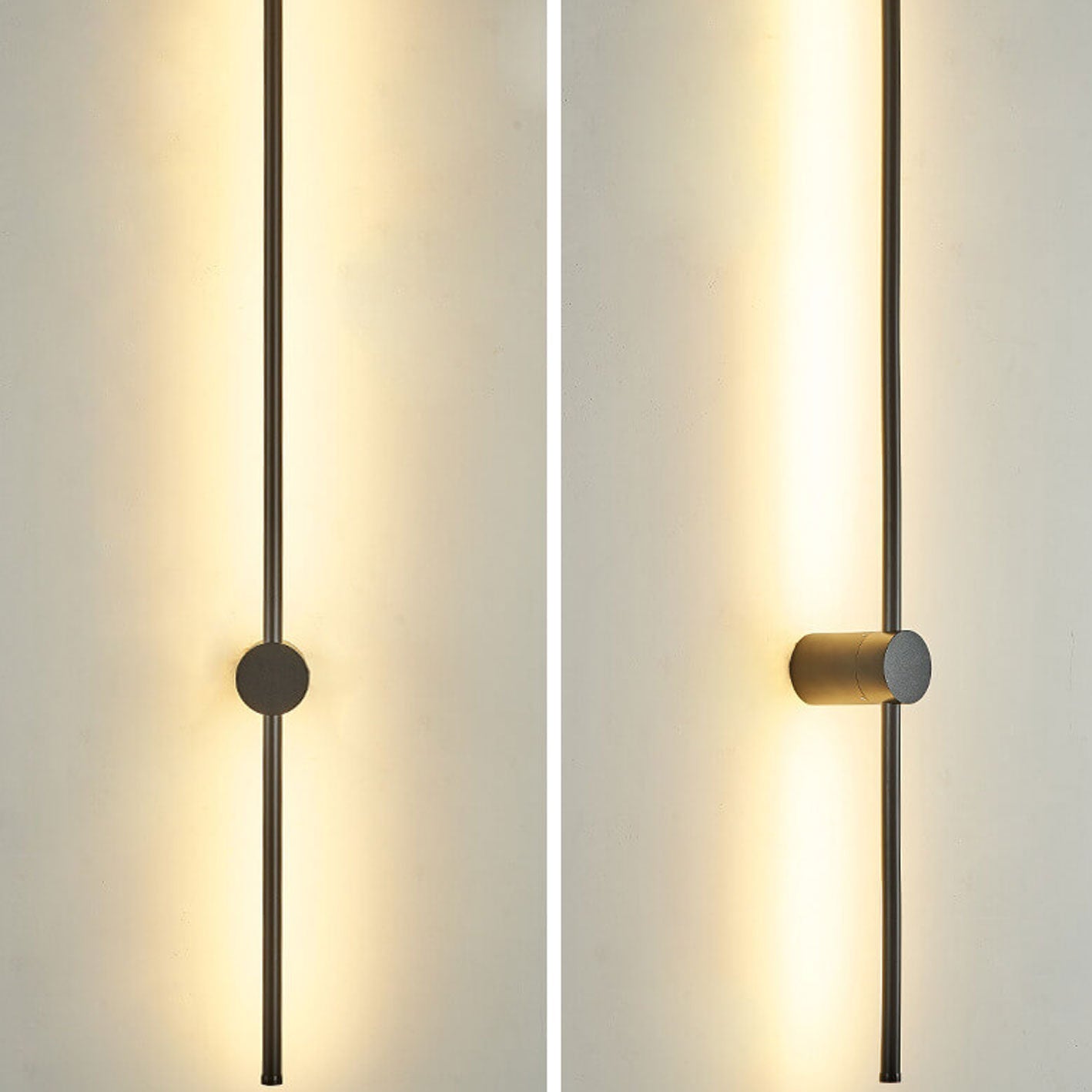 Minimalist Strip Aluminum LED Wall Sconce Lamp - Modern Lighting, Energy Efficient, Contemporary Decor, Adjustable Brightness, Easy Installation
