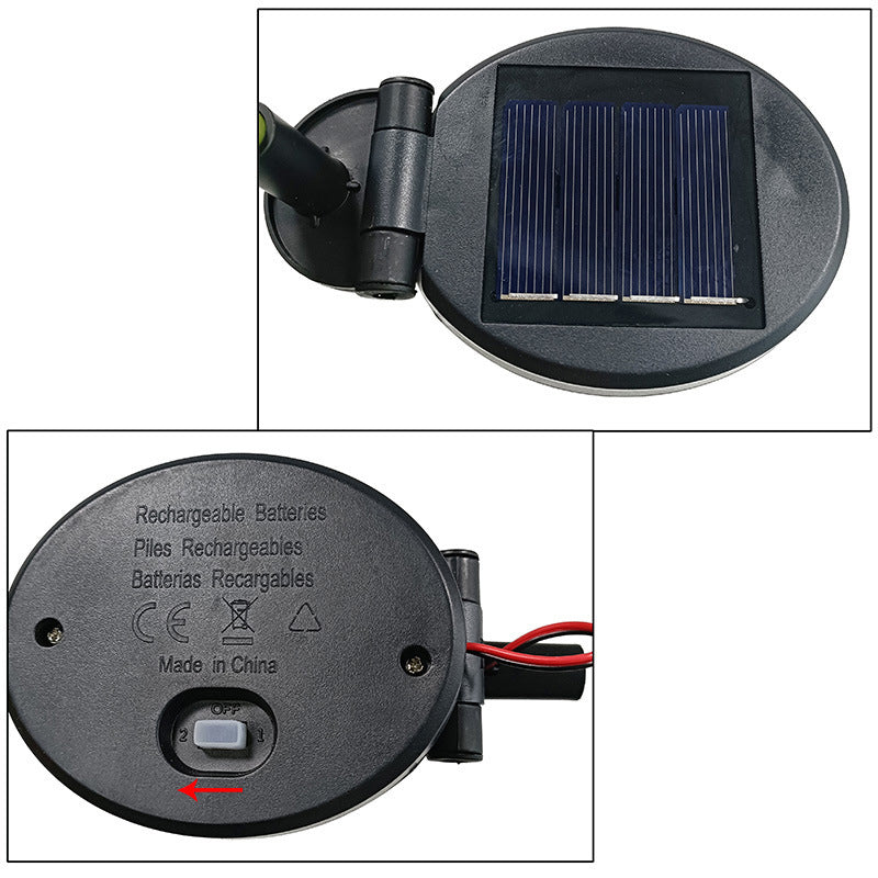 Contemporary Waterproof Imitation Gardenia LED Solar Lawn Light for Outdoor Patio