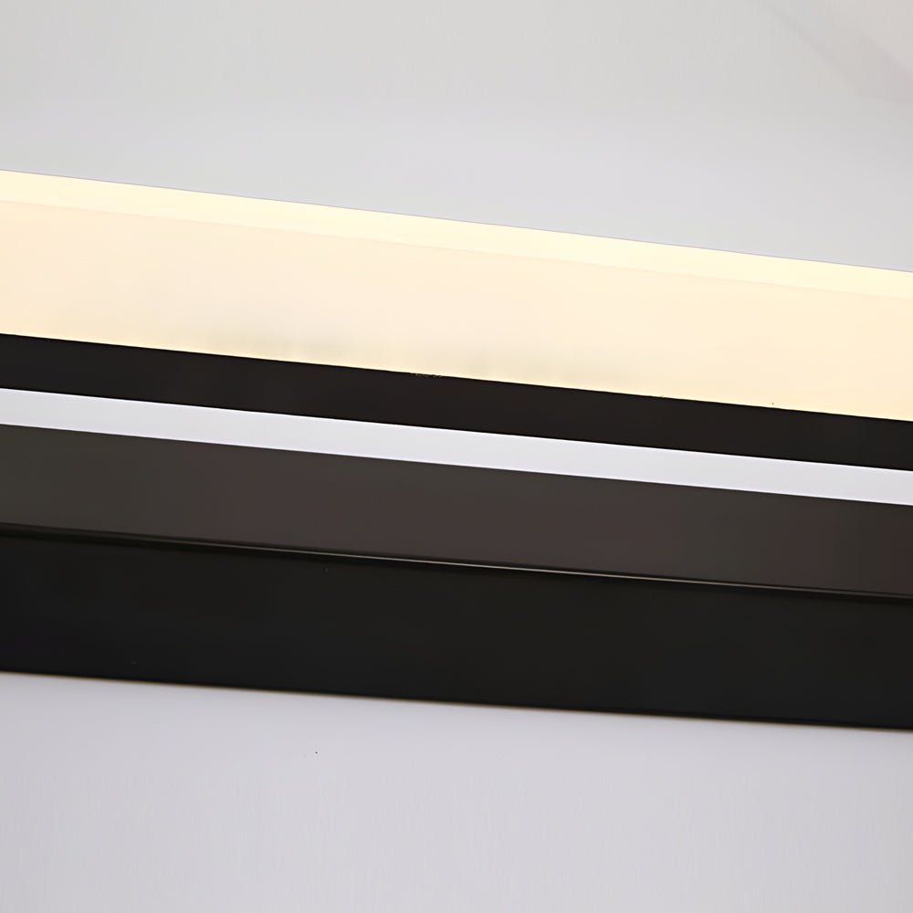 15.74" Linear LED Vanity Light Black Bathroom Fixture, Modern Mesh Light Filter, Energy-Efficient Wall Sconce, Stylish Bathroom Lighting, Contemporary Home Décor, Adjustable Brightness, Easy Installation, Sleek Design for Vanity Mirror, Ideal for Powder R