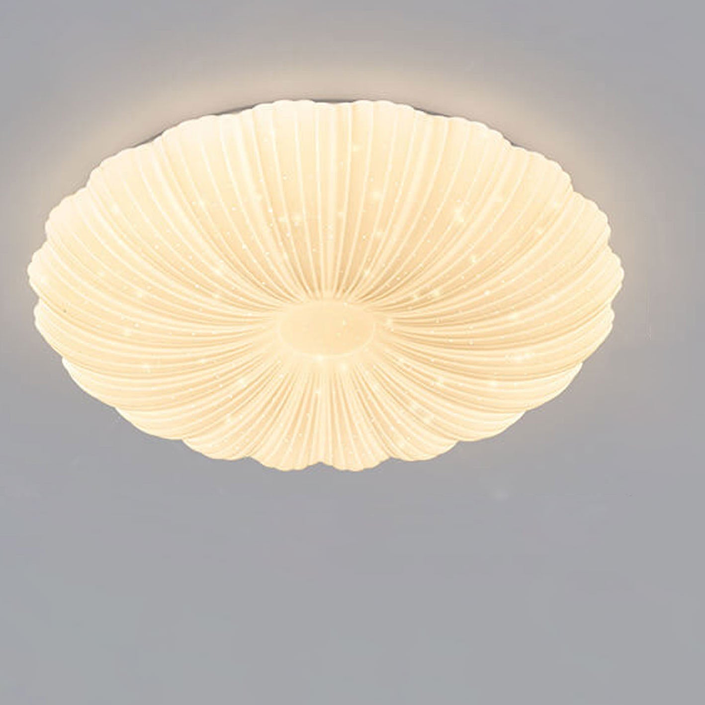 Modern Minimalist Acrylic Round LED Flush Mount Ceiling Light