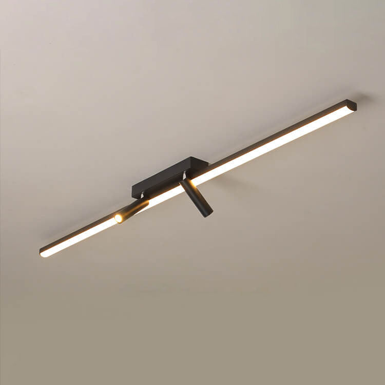 Nordic Minimalist Acrylic LED Track Spotlight Flush Mount Ceiling Light