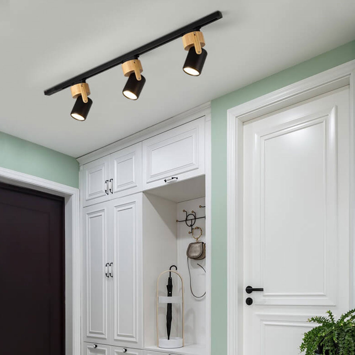 Nordic Minimalist 1/3 Light Flush Mount Ceiling Fixture