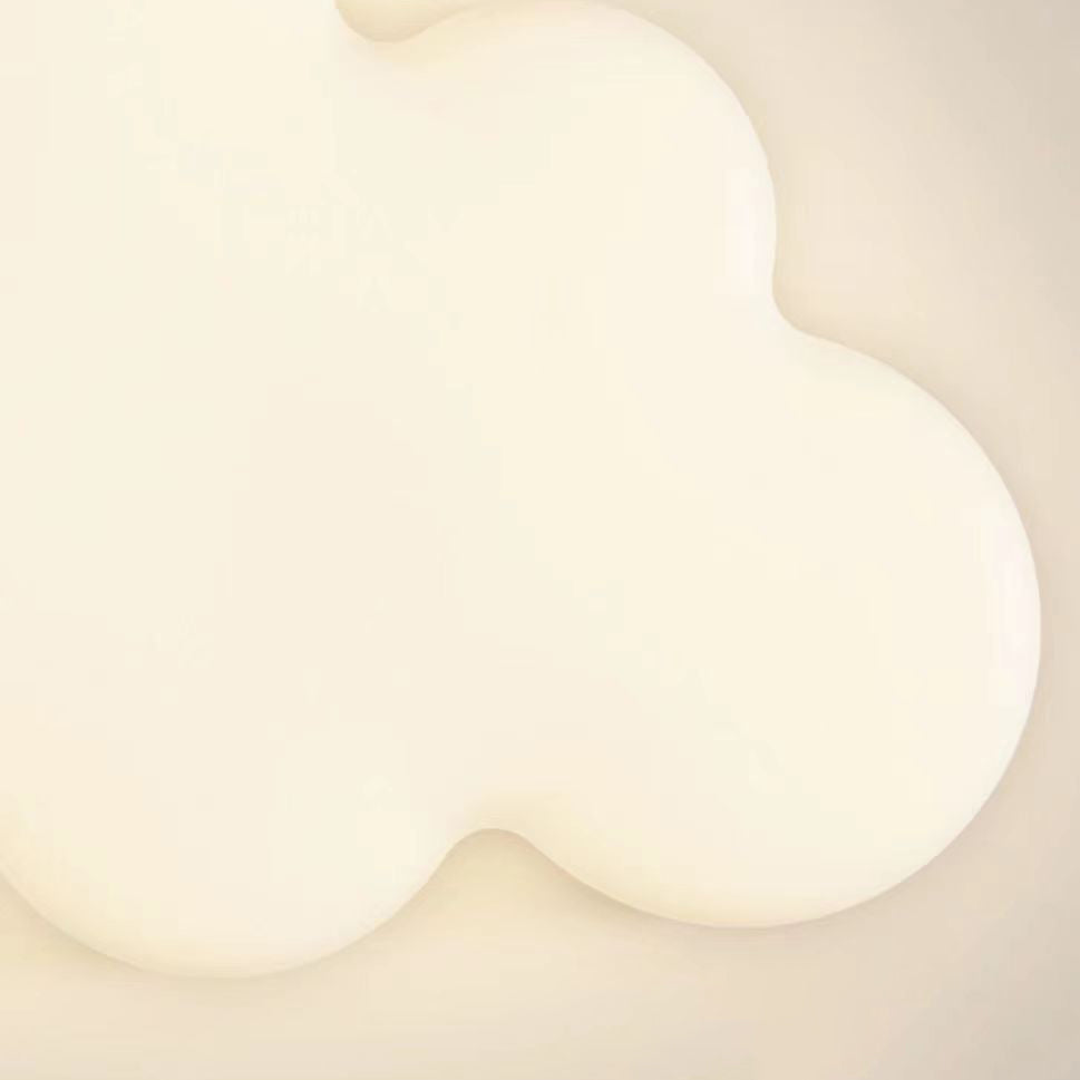 Contemporary Kids Cloud PE LED Flush Mount Ceiling Light for Bedroom, Nursery Lighting, Modern Childrens Room Fixtures, Soft Glow Ceiling Lamp, Adjustable Brightness, Fun Decorative Light, Energy Efficient Kids Room Lighting