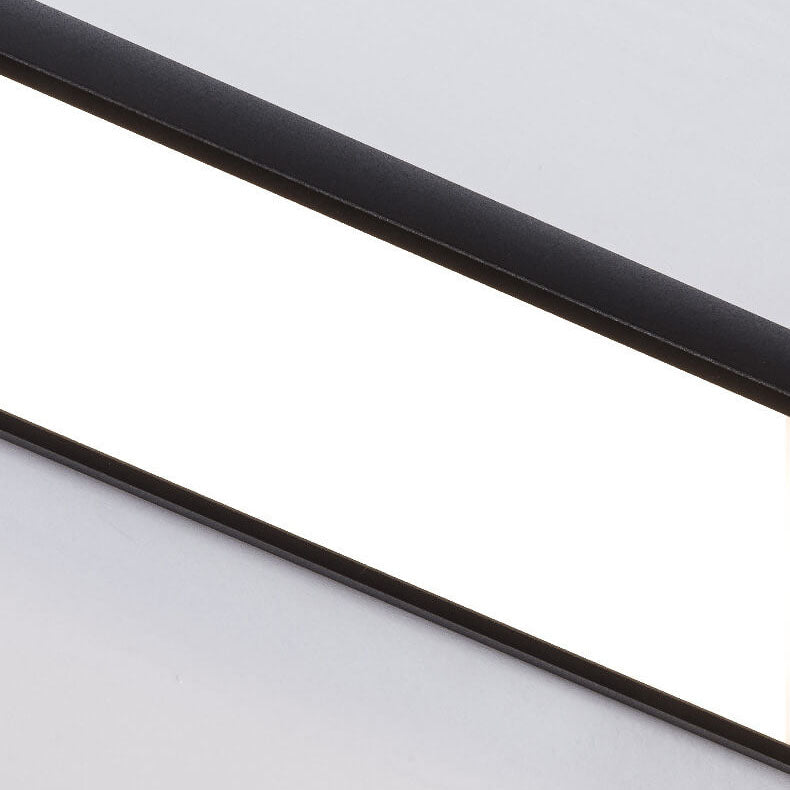 Modern Minimalist LED Wall Sconce - Aluminum Acrylic Waterproof Indoor Outdoor Lamp