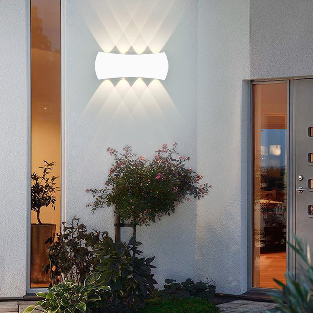 Outdoor LED Waterproof Wall Light - Up Down Aluminum Exterior Lighting