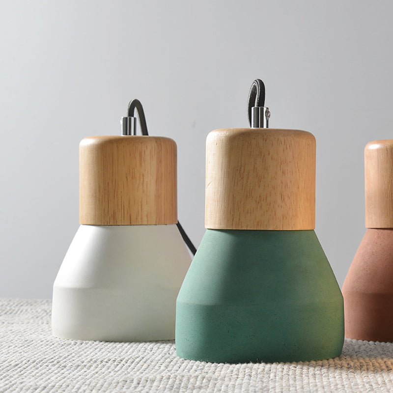 Nordic Tapered 1-Light Mini LED Pendant Light