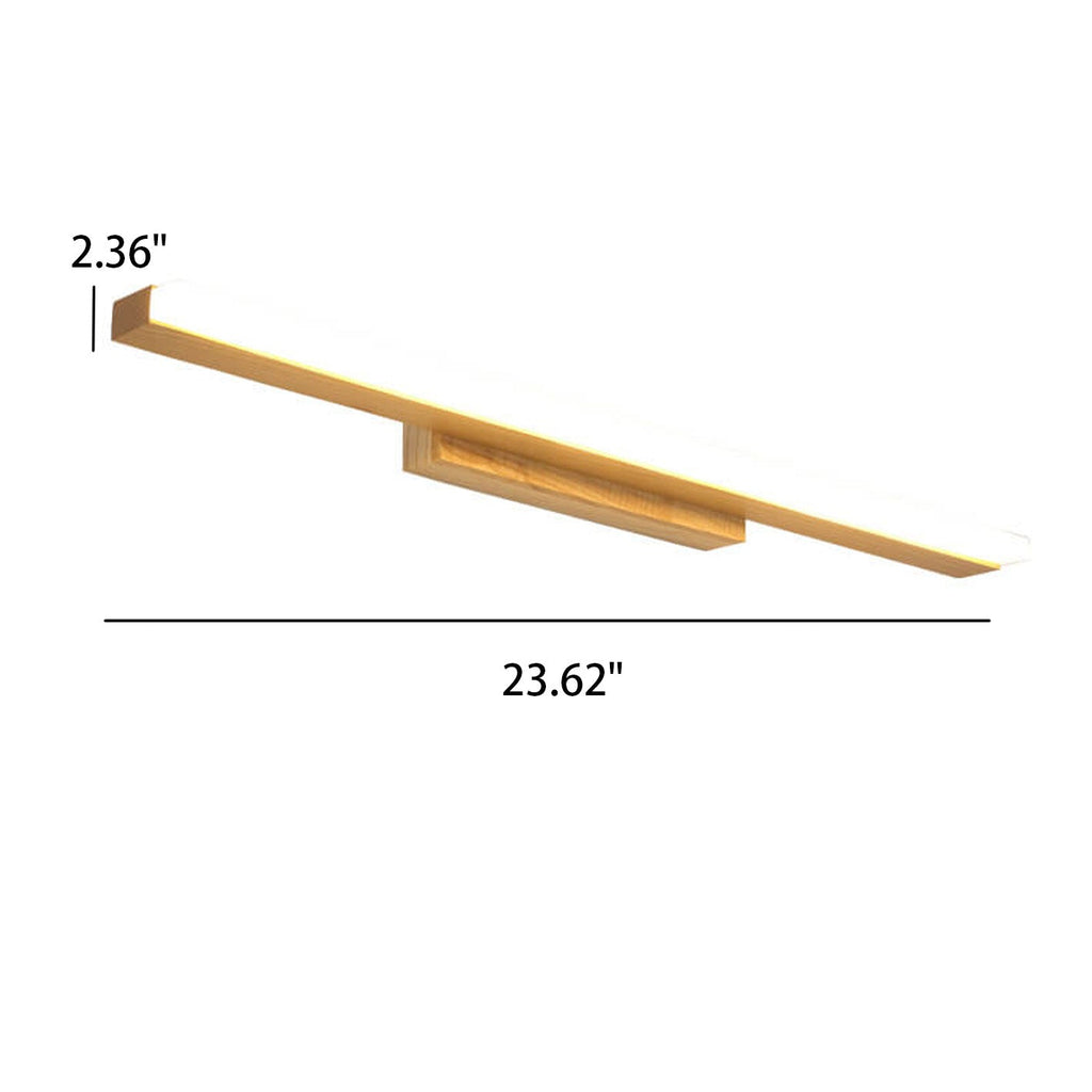 Nordic Minimalist LED Vanity Light Strip Sconce for Modern Bathrooms