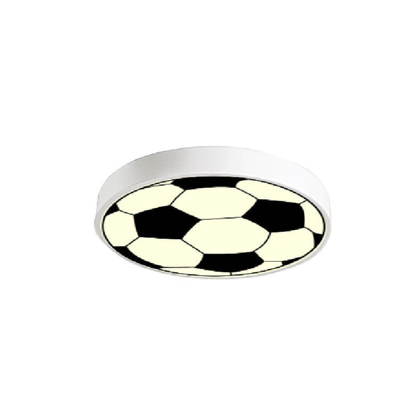 Cartoon Football LED Kids Flush Mount Ceiling Light