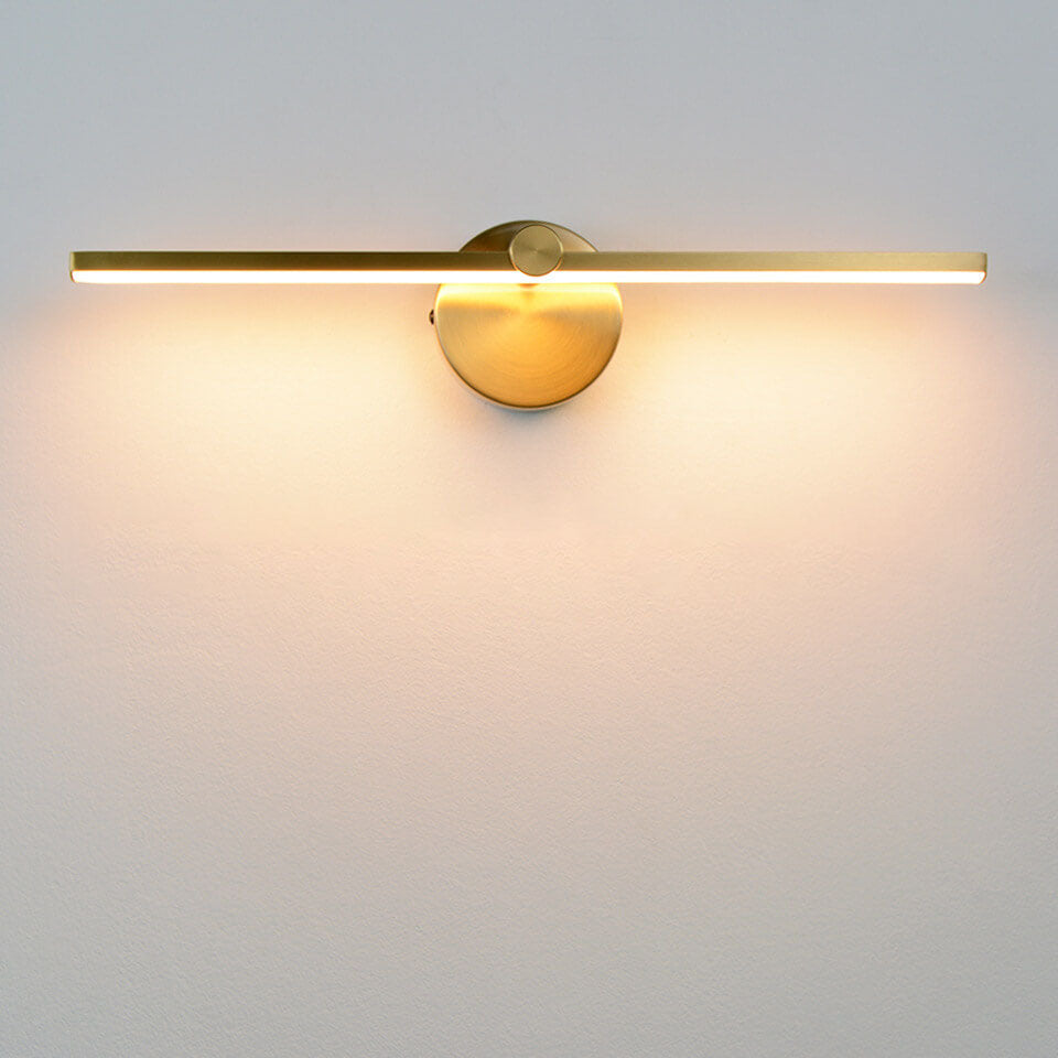 Nordic Minimalist Aluminum LED Wall Sconce Mirror Lamp