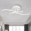 Modern Minimalist LED Flush Mount Ceiling Light - Aluminum & Acrylic Design