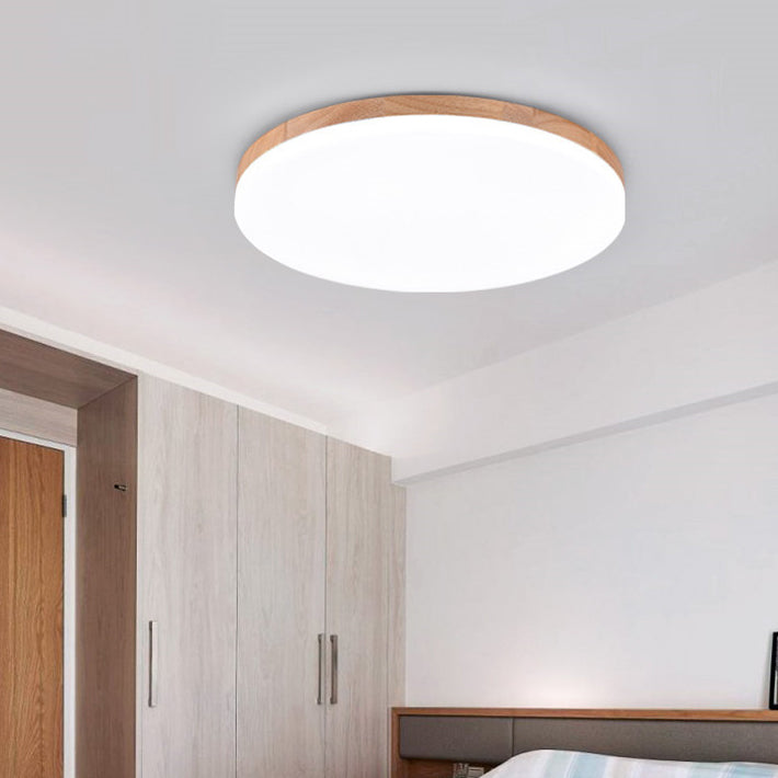 Modern Acrylic Round Log LED Flush Mount Light  

Illuminate your space with this sleek and stylish acrylic round log LED flush mount light. Perfect for modern interiors, this fixture offers an energy-efficient lighting solution while enhancing your decor