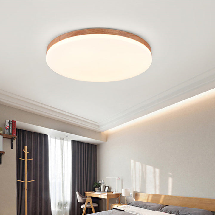Modern Acrylic Round Log LED Flush Mount Light  

Illuminate your space with this sleek and stylish acrylic round log LED flush mount light. Perfect for modern interiors, this fixture offers an energy-efficient lighting solution while enhancing your decor