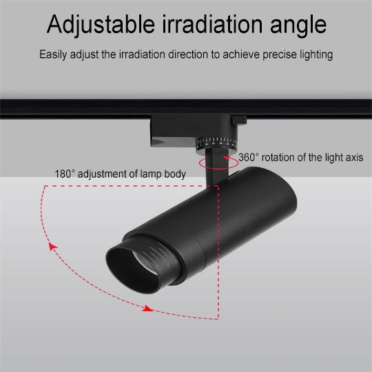 Modern Minimalist Adjustable Dimmable LED Track Lighting - 3/4/5 Light Spotlight Flush Mount for Living Room