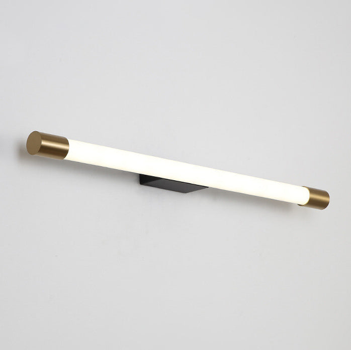 Modern Minimalist LED Wall Sconce - Thin Tube Aluminum Lamp for Living Room