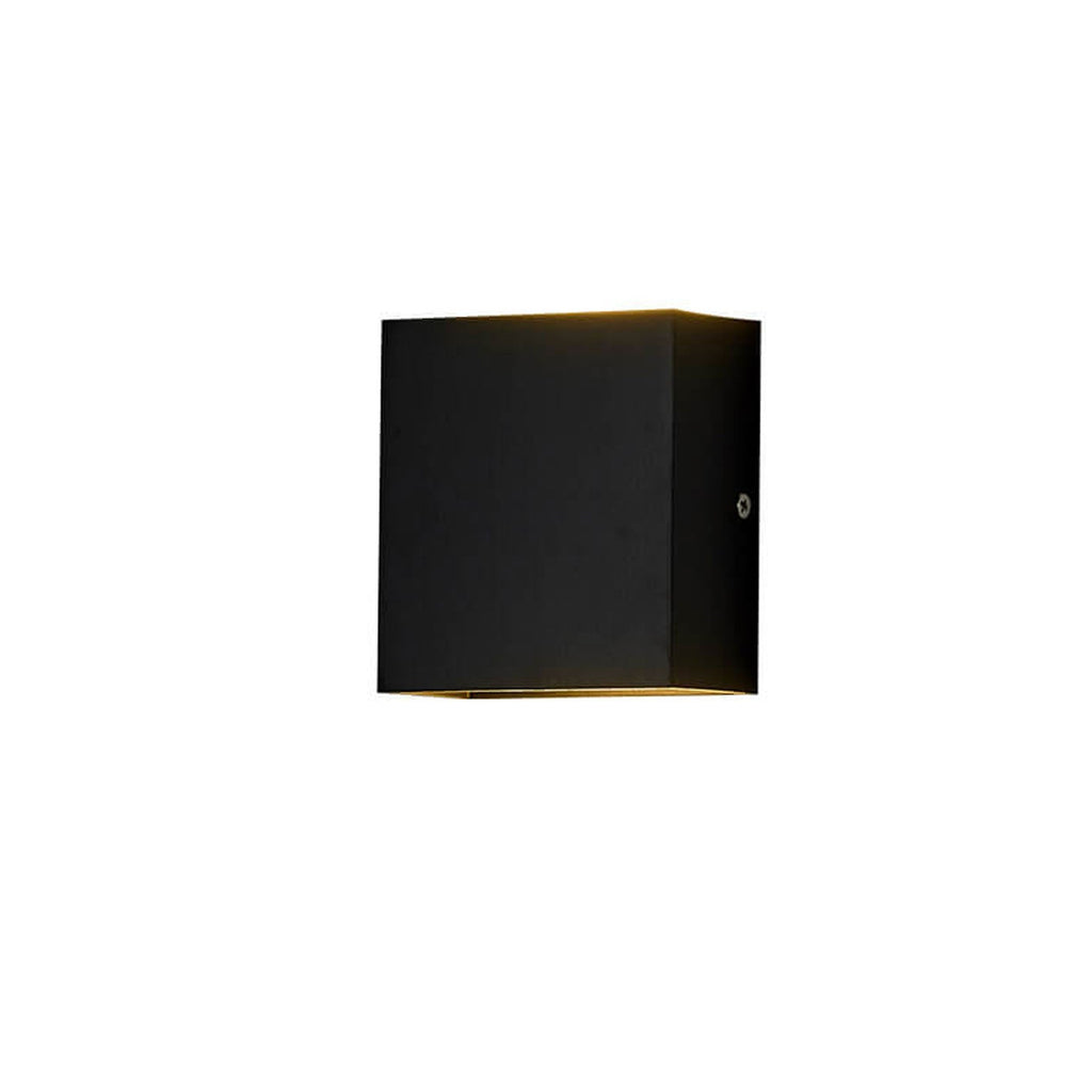Modern Square LED Body Sensor Wall Sconce Lamp - Energy Efficient Lighting Solution, Motion-Activated, Minimalist Design, Indoor/Outdoor Usability