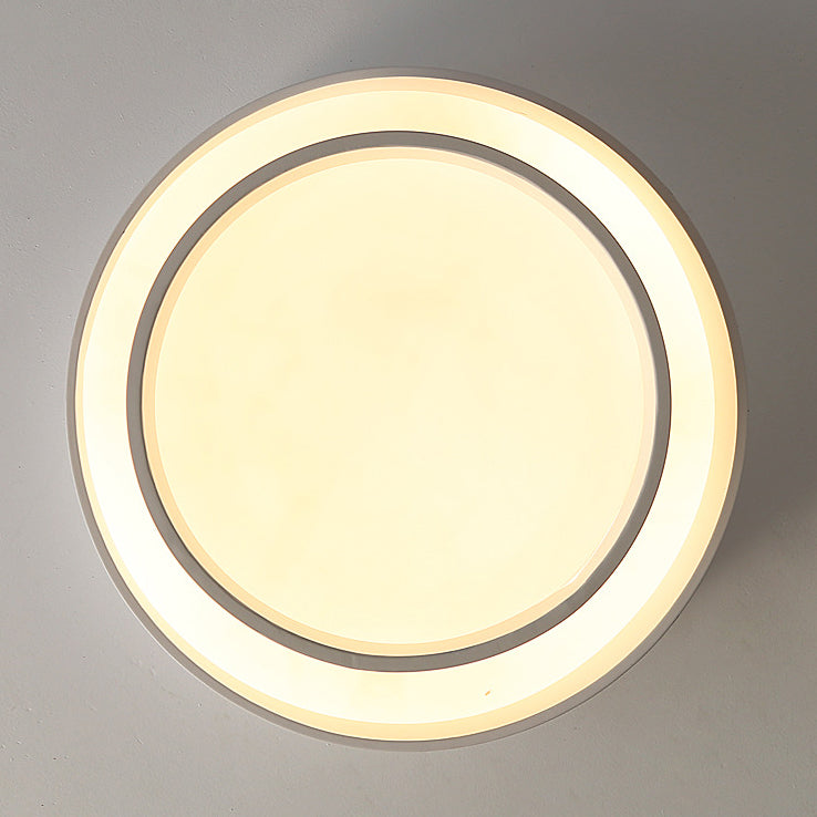 Modern Minimalist Overlapping Round LED Ceiling Light Fixture