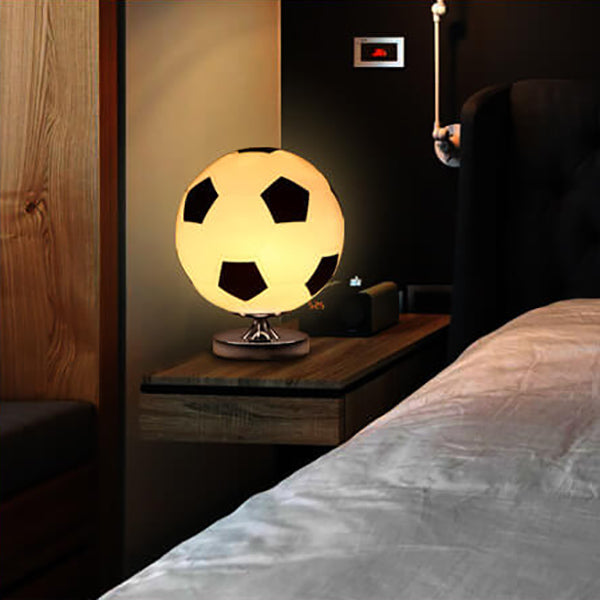 Children's Creative Sports Ball Design Table Lamp | Kids Room Decor | Sports-Themed Lighting | Unique Night Light for Boys & Girls | Fun Bedroom Accessory | Soccer, Basketball, Baseball Lamp | Ideal Gift for Young Athletes