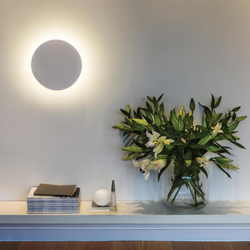 Colorful Modern Minimalist Round Iron LED Wall Sconce Lamp