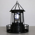 Solar Rotating Tower LED Garden Light - Creative Resin Landscape Decoration
