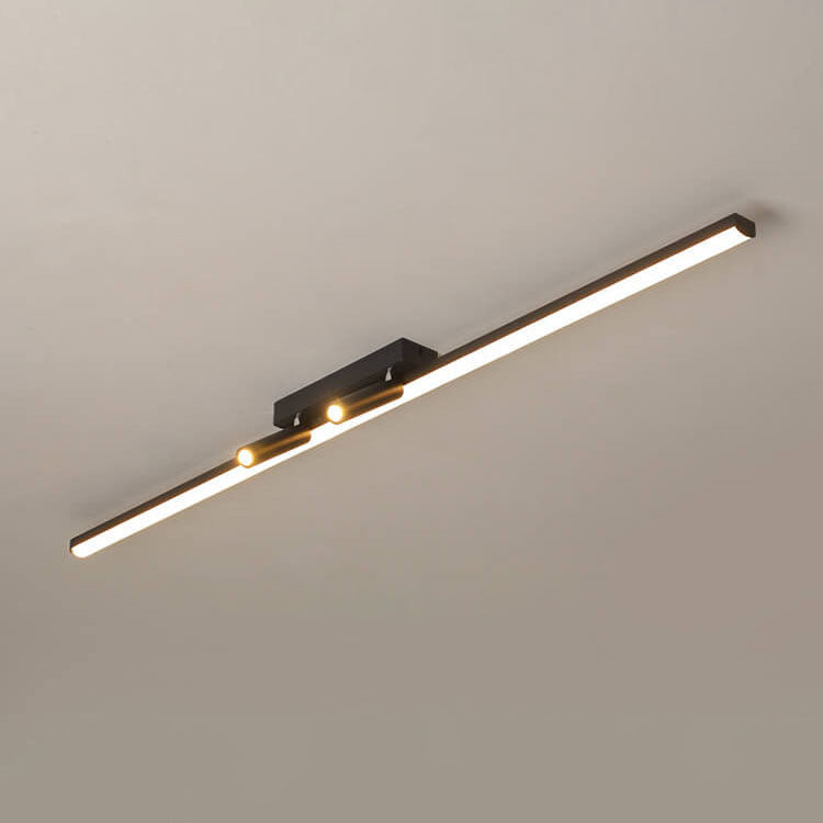 Nordic Minimalist Acrylic LED Track Spotlight Flush Mount Ceiling Light