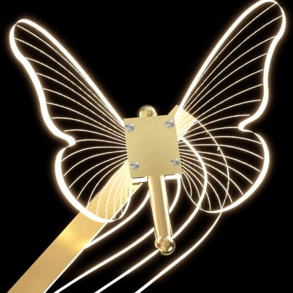 Nordic Luxury Butterfly Round LED Island Chandelier