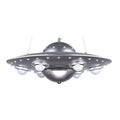 Creative Cartoon UFO Flying Saucer LED Chandelier for Kids Room Lighting