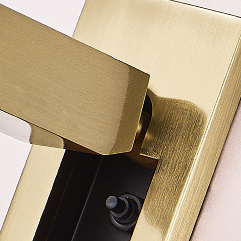 Modern Minimalist Rectangular LED Wall Sconce - Aluminum Design, Energy Efficient Lighting, Stylish Home Decor