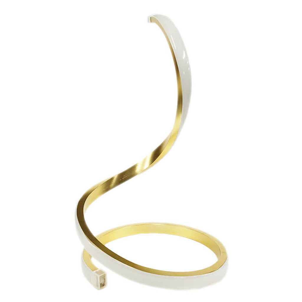 Modern Snake Shape LED Touch Dimming Table Lamp - Stylish Adjustable Lighting, USB Rechargeable, Home Decor Accent, Nightstand Light