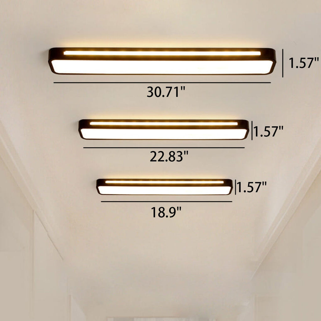 Nordic Minimalist LED Flush Mount Ceiling Light - Modern Lighting Fixture