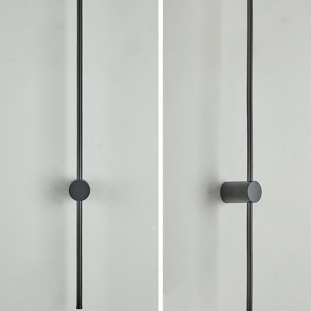 Minimalist Strip Aluminum LED Wall Sconce Lamp - Modern Lighting, Energy-Efficient, Decorative Home Accent, USB Charging, Interior Wall Light