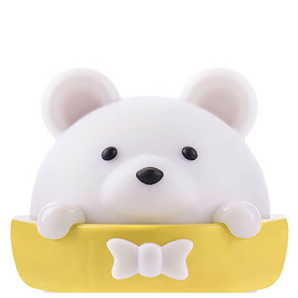 Creative Cartoon ABS Bear LED Night Light Wall Sconce Lamp for Kids Room, Cute Bear Design Nursery Light, Adjustable Brightness, Battery Operated Decorative Wall Lamp, Child-Friendly Nightlight for Boys and Girls