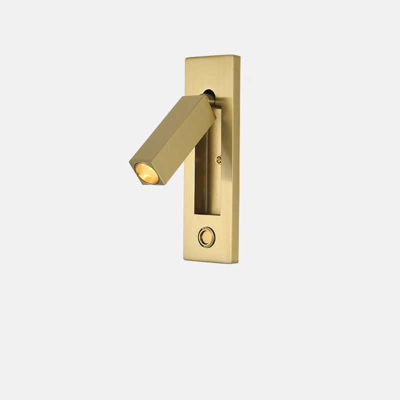 Modern Minimalist Rectangular LED Wall Sconce - Aluminum Design, Energy Efficient Lighting, Stylish Home Decor
