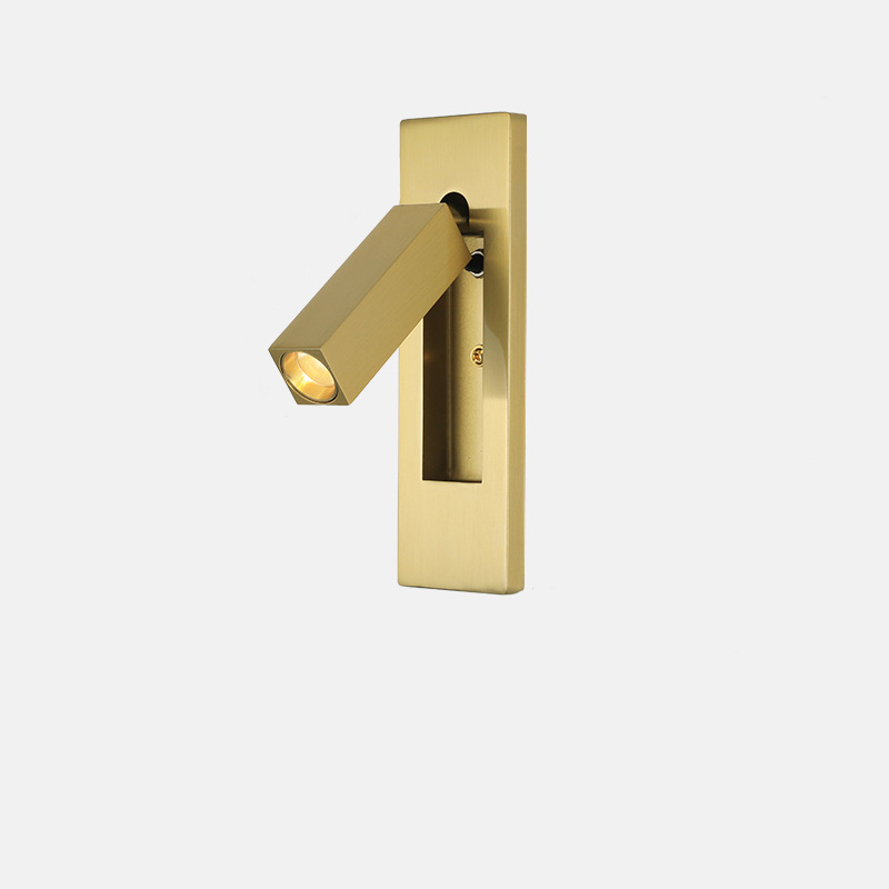 Modern Minimalist Rectangular LED Wall Sconce - Aluminum Design, Energy Efficient Lighting, Stylish Home Decor